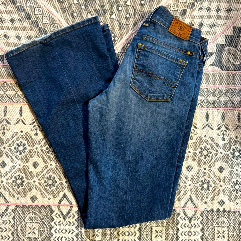 Size 25 Charlie boot Lucky jeans